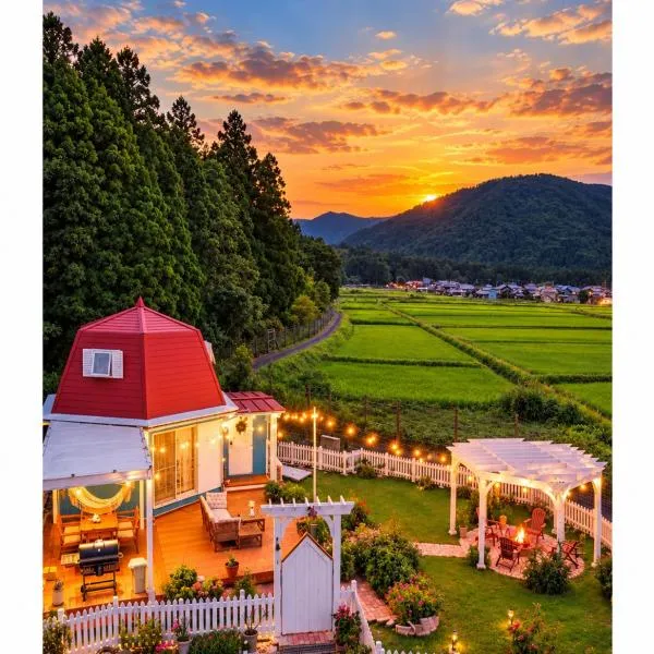 Nordic Mountain Cabin Lake Biwa, готель у місті Takashima