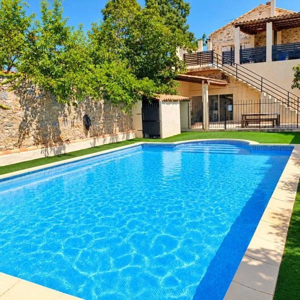 Aur Blan - 100m canal du midi au somail - Accueil vélo & Piscine, hótel í Le Somail