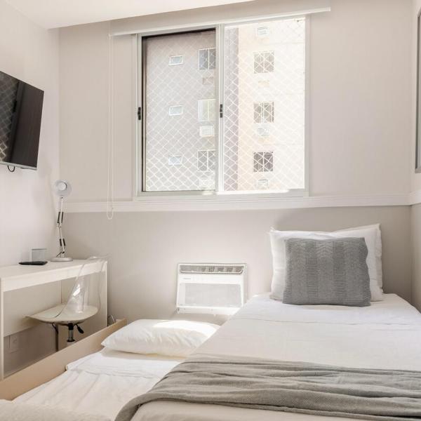 Village 408 - Conforto de hotel, aconchego de casa - Riocentro, Farmasi, Parque Olímpico - Foto 4