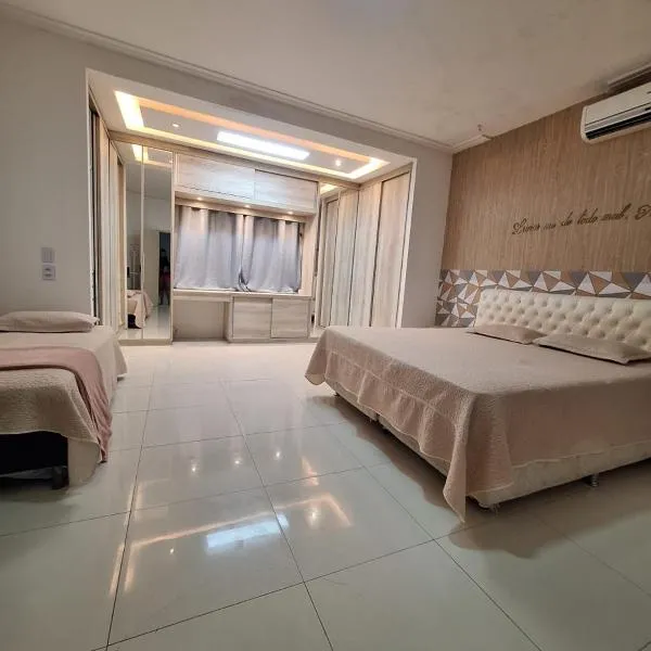 Casa no aracagy 3 quartos 2 km da praia e 3,5 da praia da litoranea, hotel v destinácii São Luís