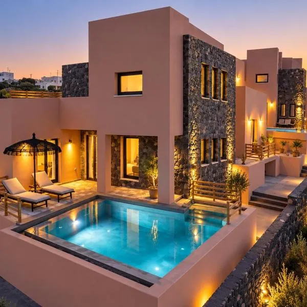 Golden moments Luxury Stone Villas A, hotel em Mesaria