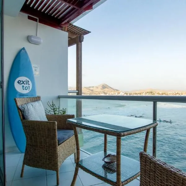 Dolphin Apt Cerro Azul with access & ocean view, hotel v mestu Cerro Azul