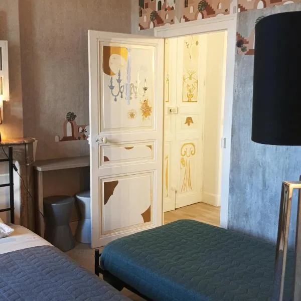 Chambre pour 2, avec terrasse privée, hotel u gradu Montgivray