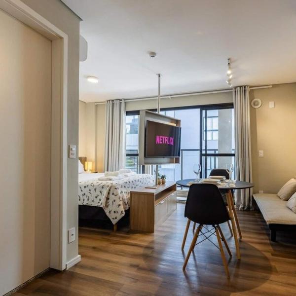 Studio Silencioso - Allianz/Metrô/Pet Friendly - Foto 2