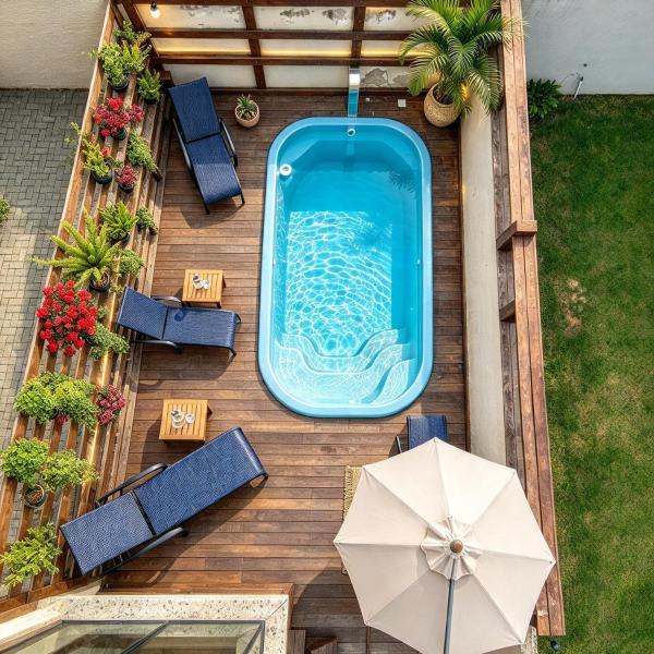 Casa com piscina privativa e 3 quartos - Foto 4