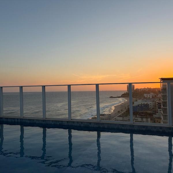 Apartamento á 200m da praia