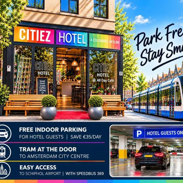 Citiez Hotel Amsterdam, hotel Amszterdamban