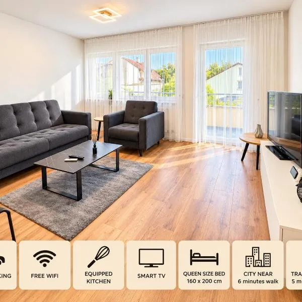 Business Apartment Bühl, hotelli kohteessa Bühl