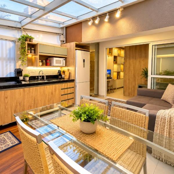 Studio Luxo varanda gourmet Próx. Metrô Moema 204