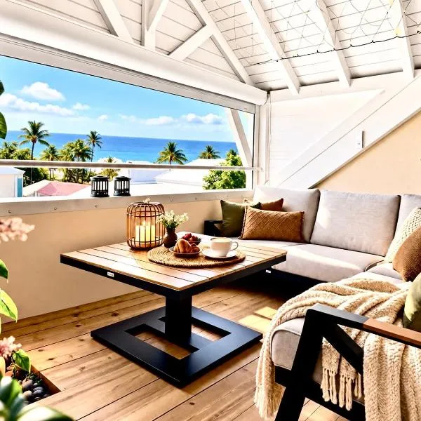 Ocean Eleven Boutique Stay - Sea View Sunset Terrace, hotell i Sainte-Anne