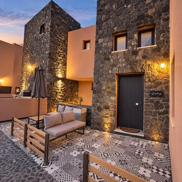 Golden Moments Luxury Stone Villas C, hotel em Mesaria