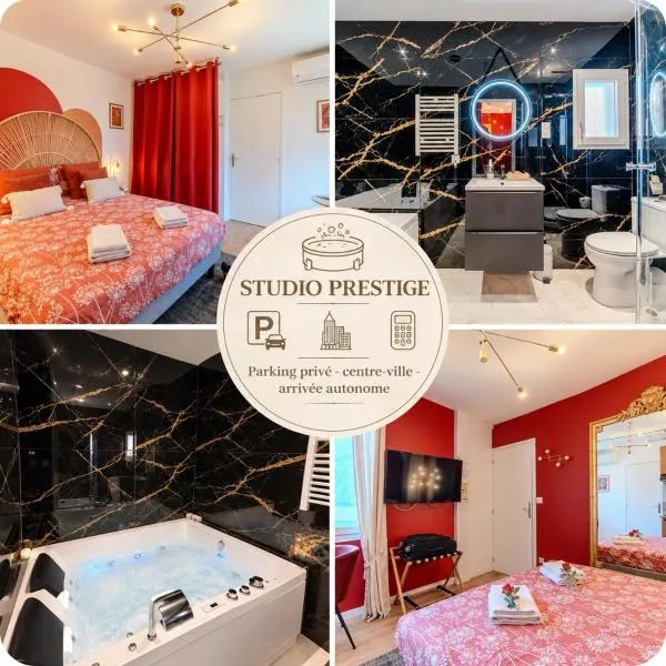 Prestige Jacuzzi & Clim, parking - Roanne centre-ville, hotell sihtkohas Roanne