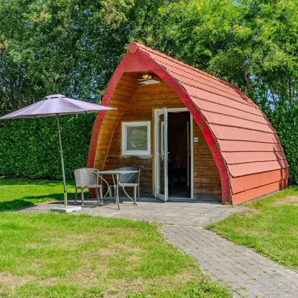 Luxe Eco Pod op Camping de Stal、Drijberのホテル