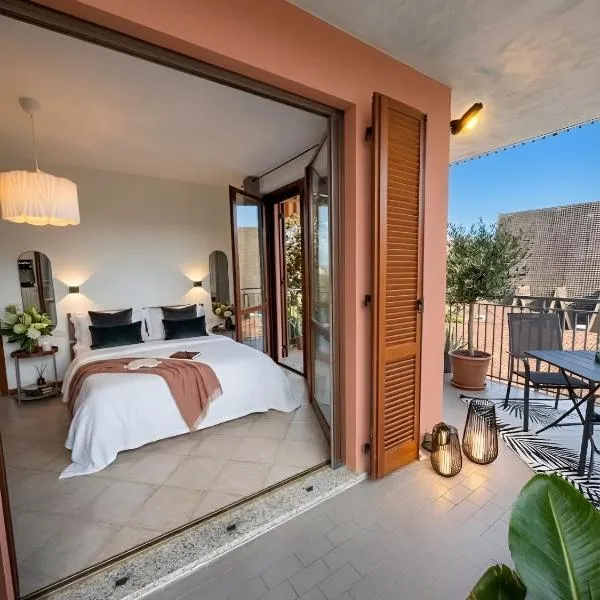 Elegant Penthouse LA BALCONATA - Wellness Retreat & Castle View, hotel Tabianóban