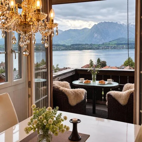Mon Bijou Chalet au Lac Alpin、トゥーンのホテル