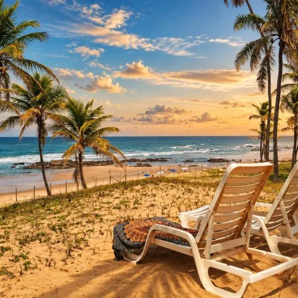 Pousada Praia de Santo Antônio-Beira Mar By La Vem Férias, отель в городе Коста-ду-Сауипе