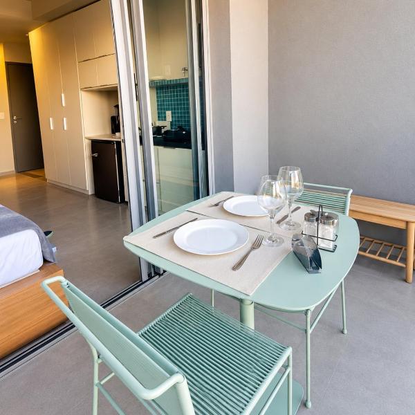 Paraíso: Studio com varanda e vista incrível 408 - Foto 4