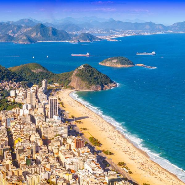 Muito próximo à Praia do Leme e Copacabana