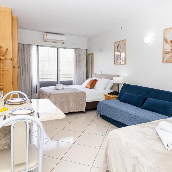 Flats em frente ao Nubank Parque e Shopping - Hotel com estacionamento - Perdizes