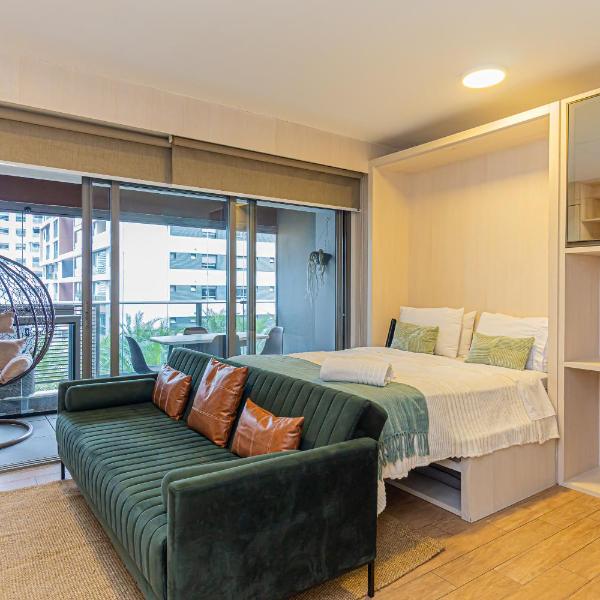 Habitarte Brooklin | Studio com Varanda