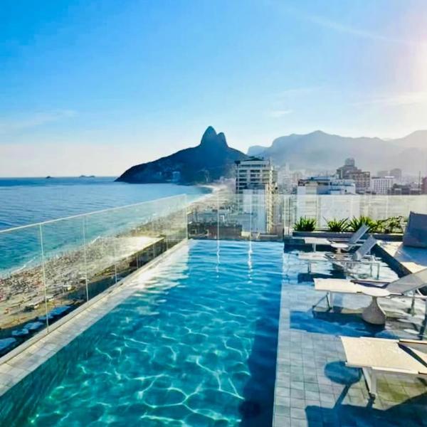 Apto Luxo Ipanema - Piscina Rooftop com Vista Mar