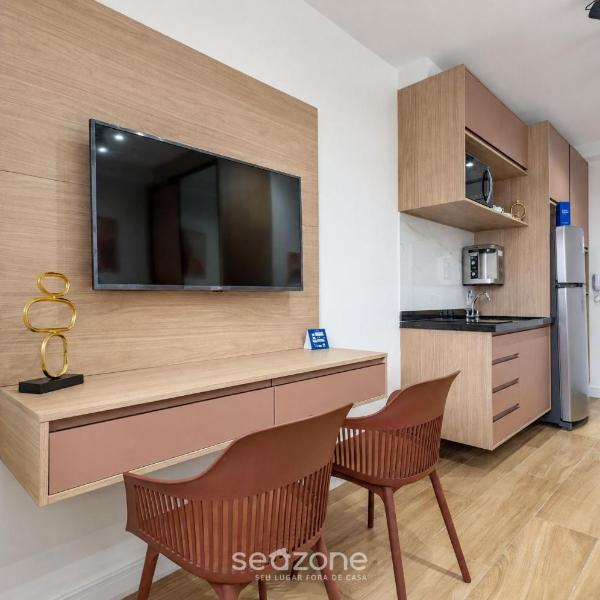 Studio em Cond. c/ Vista p/ Cidade HMR0504