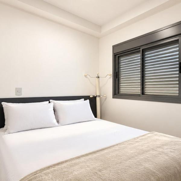 1 Dorm Queen Jardins Piscina Garagem Metro PKS124 - Foto 3