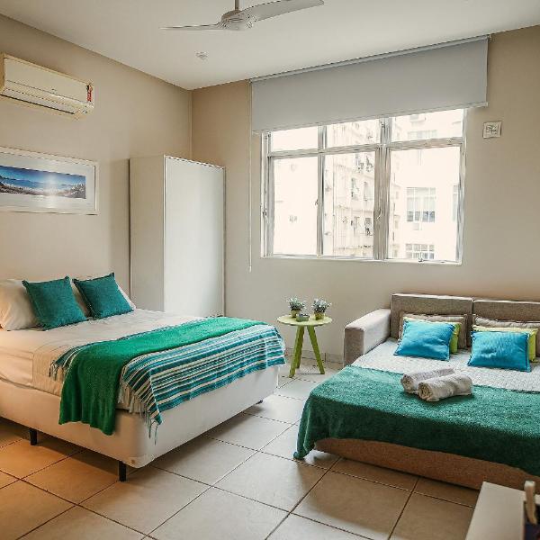 Apartamento luminoso e silencioso em Copacabana - Foto 2