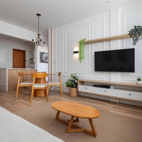Apt partial seaview, 12th fl, behind Othon Palace
