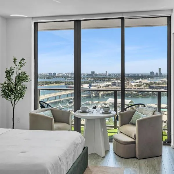 Luxury Downtown Miami Apartments - Bay Views, hotel en Miami