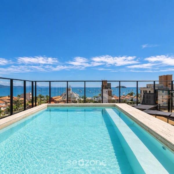 Studio em Cond. c/ Piscina e Vista Cid. SOT0102