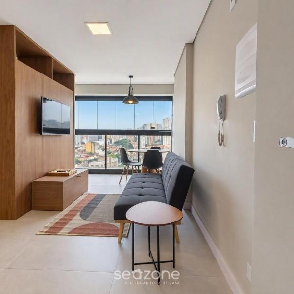 Studio em Cond. c/ Piscina e Vista UPA1805