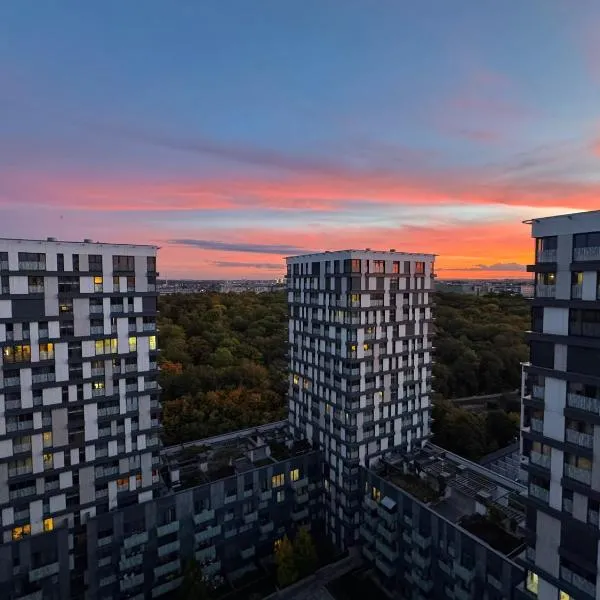 Apartments in Residence Garden Towers, hotell i Prag