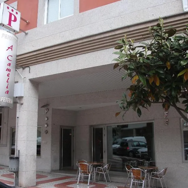 Hostal A Camelia, hotel Moañában