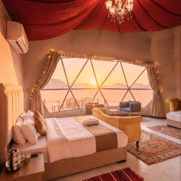 RUM DESERT BREEZE lUXURY CAMP&JEEP TOUR, hotell i Wadi Rum