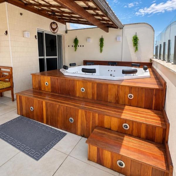 Cobertura Duplex com Hidro Privativa e Área Gourmet Completa em frente ao Recreio Shopping