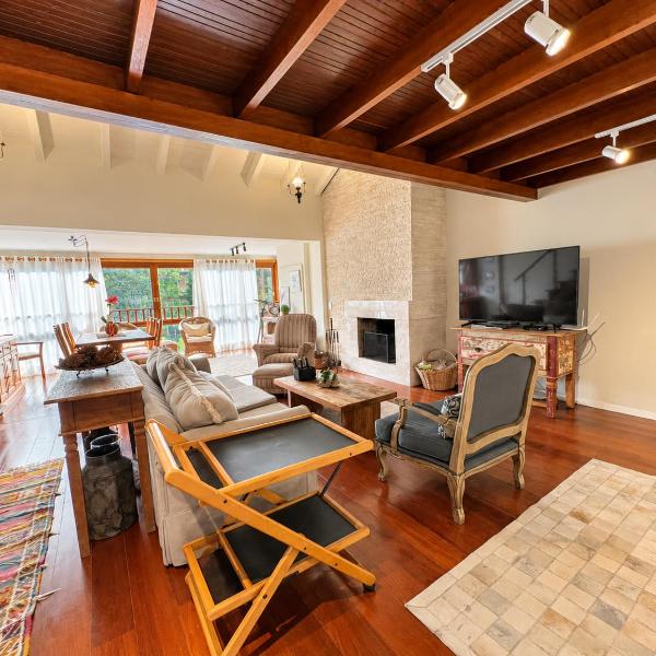 Apartamento espaçoso em Gramado com uma vista maravilhosa - Foto 5