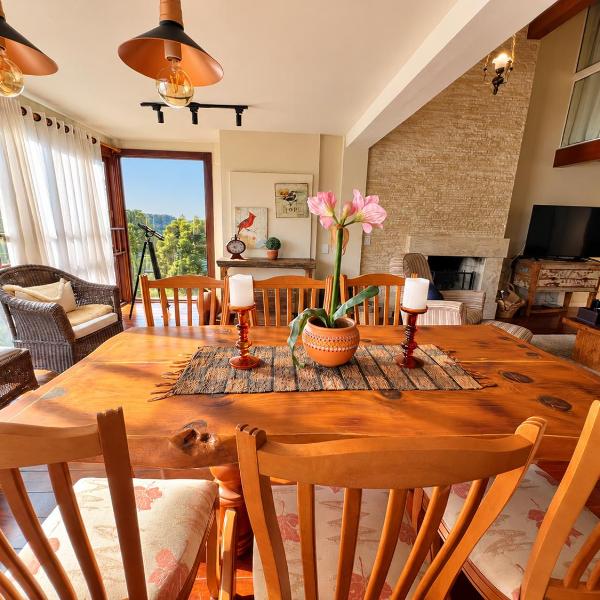 Apartamento espaçoso em Gramado com uma vista maravilhosa - Foto 4