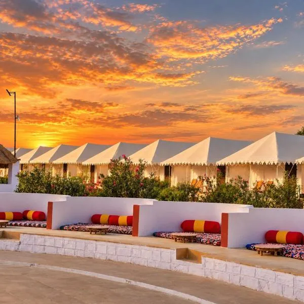 Emirates Jaisalmer Desert Camp, hotel Dzsaiszalmerben