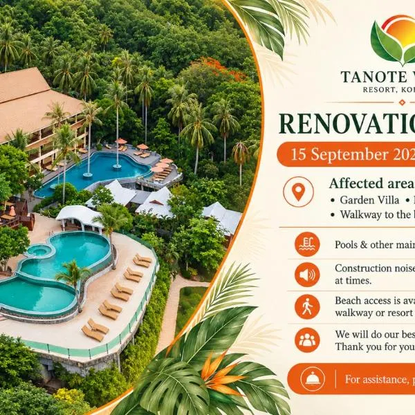 Tanote Villa resort, Koh-Tao、タオ島のホテル