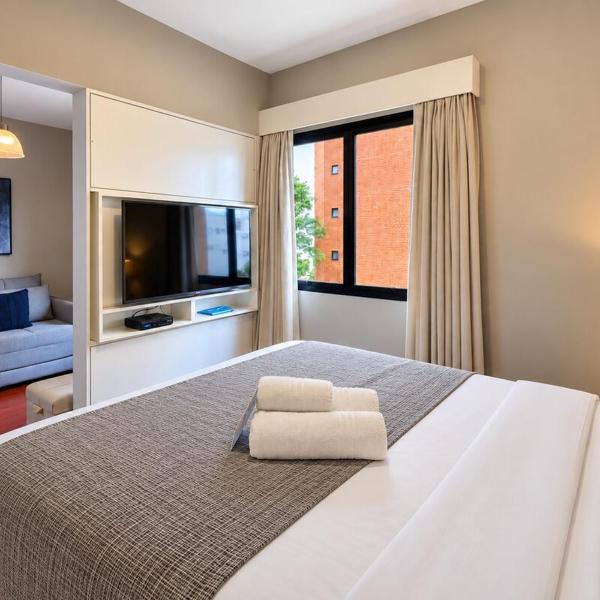JA1311 Apartamento para 4 pessoas no Jardim Paulista perto da Oscar Freire