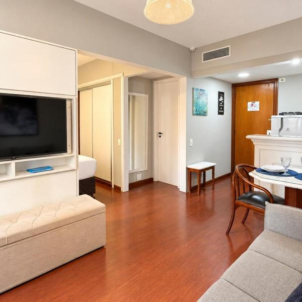 JA1311 Apartamento para 4 pessoas no Jardim Paulista perto da Oscar Freire - Foto 2