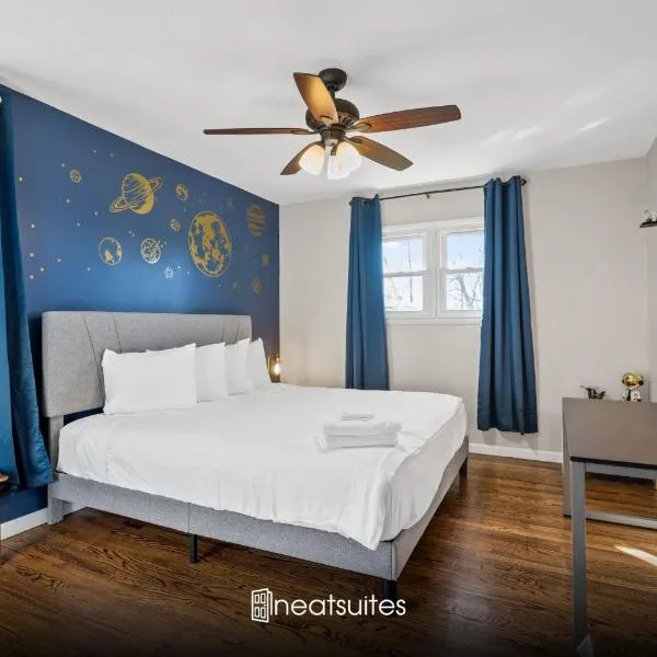 6 Min to Ark, Free Covered Parking, Deck and Grill, hotel en Williamstown