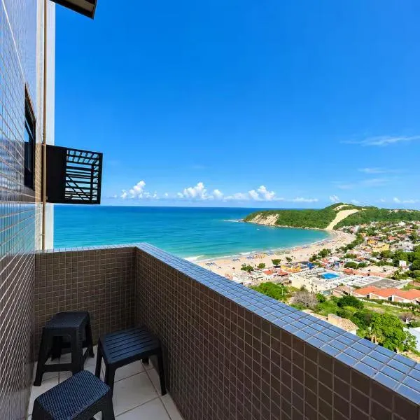 Apto Decorado 15 Andar Vista Deslumbrante Mar e Morro do Careca, hotel en Natal