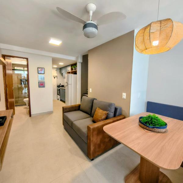 DA VINCI 03 Um apartamento com 2 quartos no centro de Porto de Galinhas