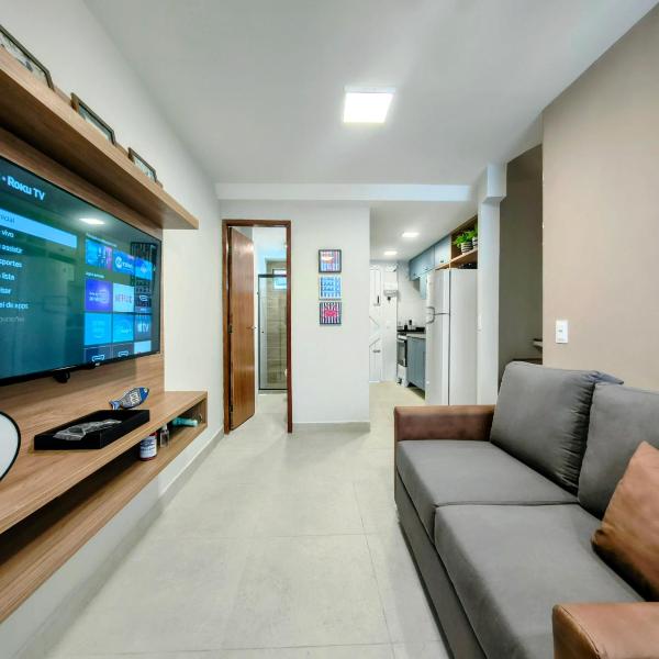 DA VINCI 03 Um apartamento com 2 quartos no centro de Porto de Galinhas - Foto 3