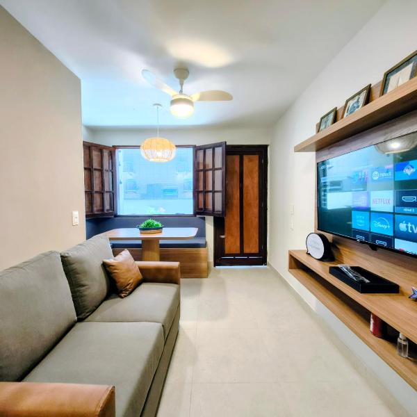DA VINCI 03 Um apartamento com 2 quartos no centro de Porto de Galinhas - Foto 4