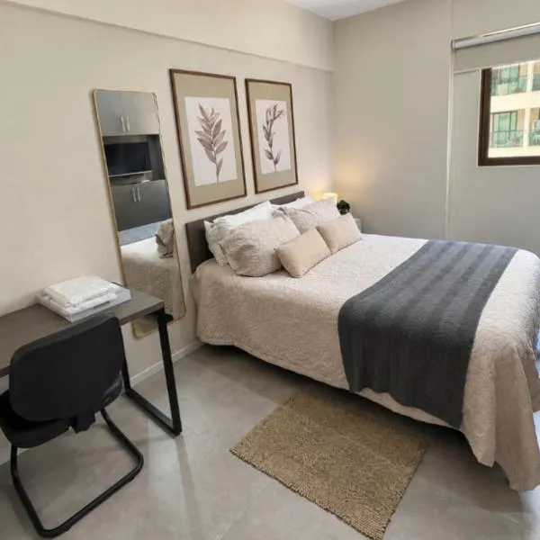 Flat Costa Nova VIP - em Ponta Verde - Apartamento 202 - 1 Quarto - Proximo a Praia, hotel sa Maceió