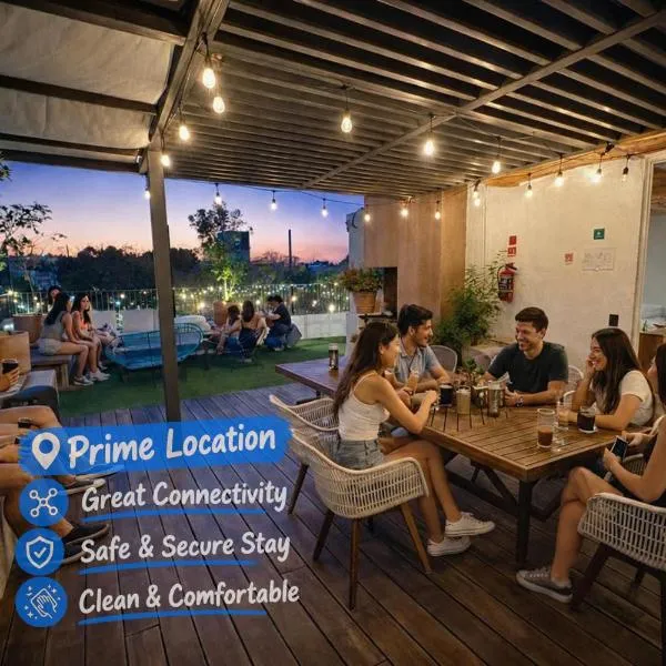 Hostal Nube Mia Guadalajara - Centro & Rooftop, khách sạn ở Guadalajara