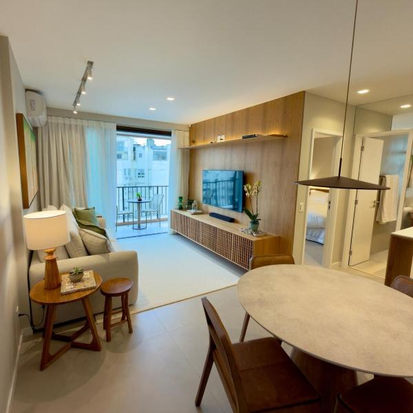 Leblon apart-hotel with balcony, pool & parking - Foto 5